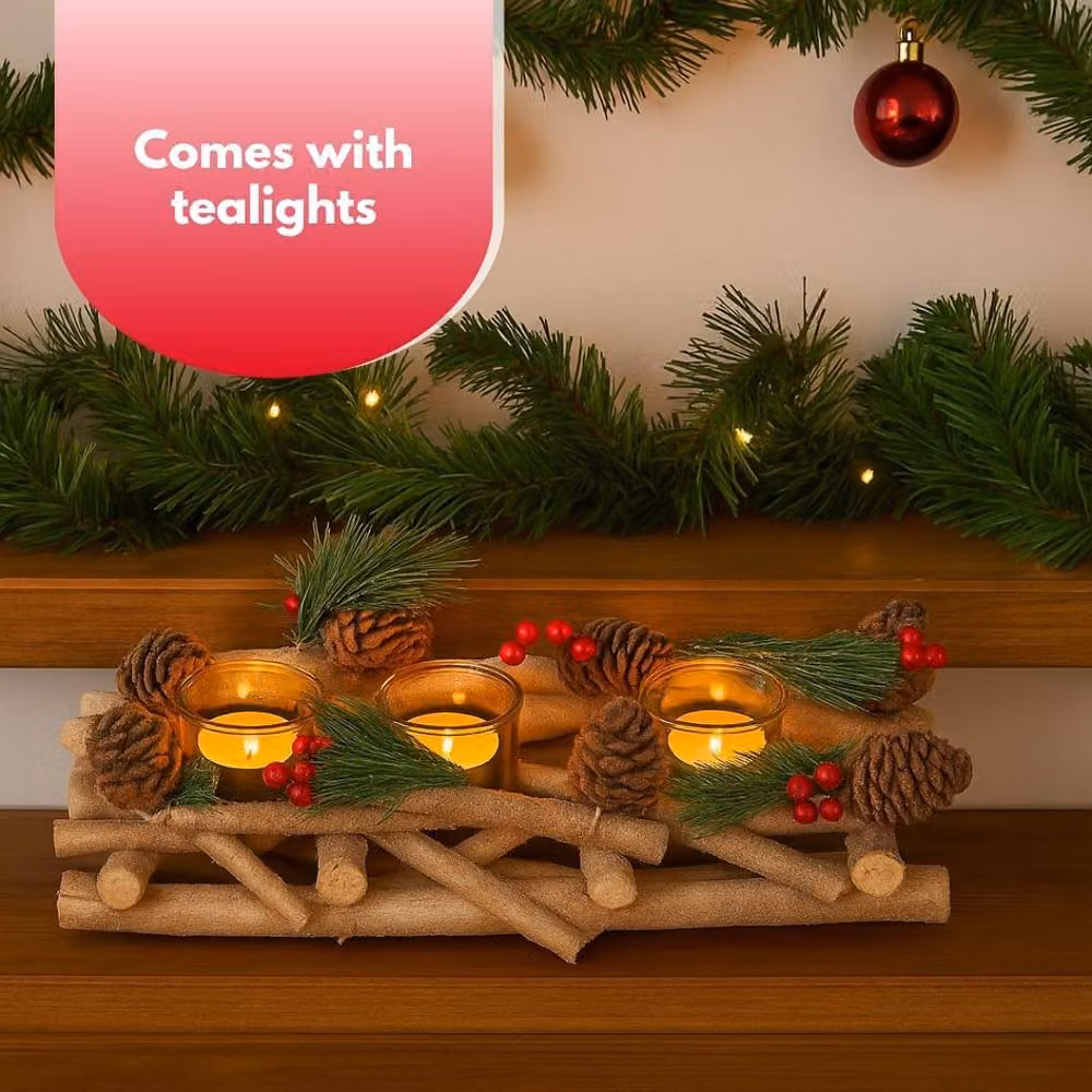 Marco Paul Scandinavian Style Rectangular Tealight Holder in Silver or Brown – 8