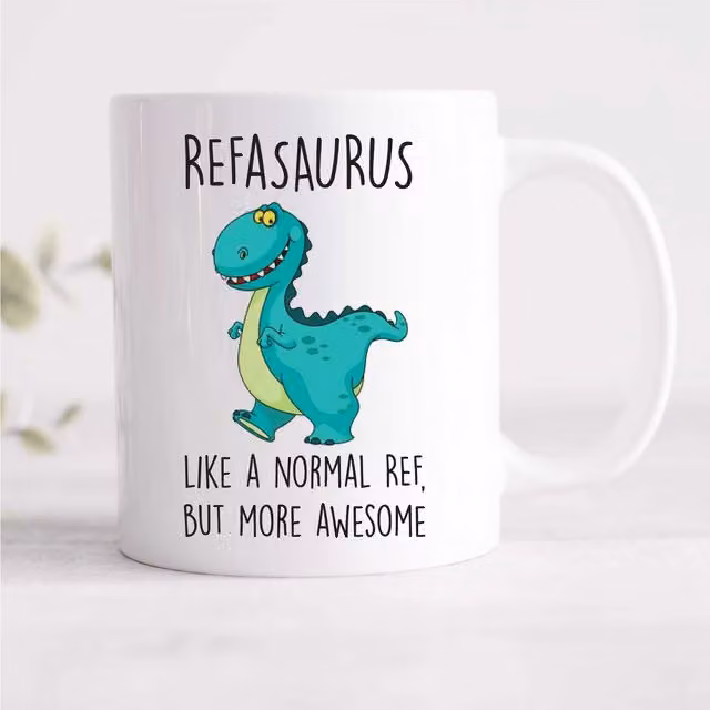 60 SECOND MAKEOVER Refasaurus Mug in White