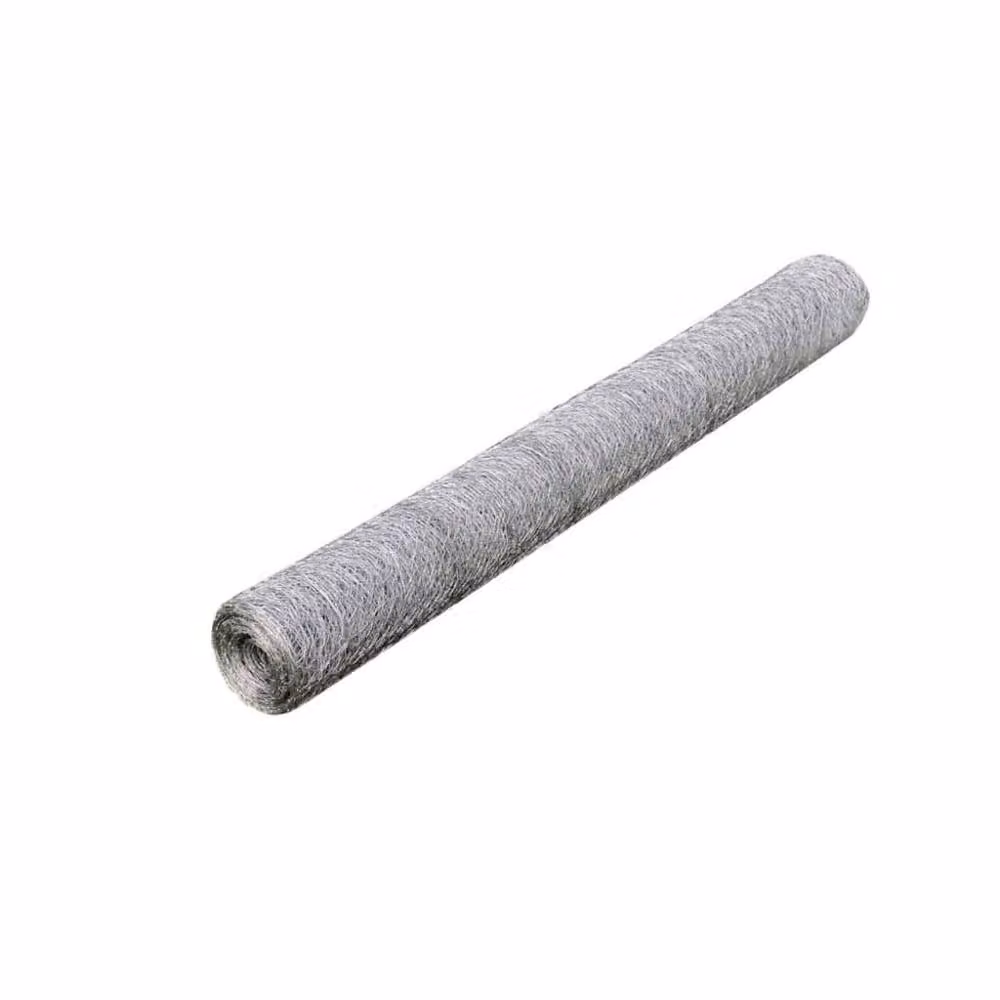 Berkfield Home Galvanised Steel Chicken Wire Fence, Silver, 25 x 0.75 m – 2