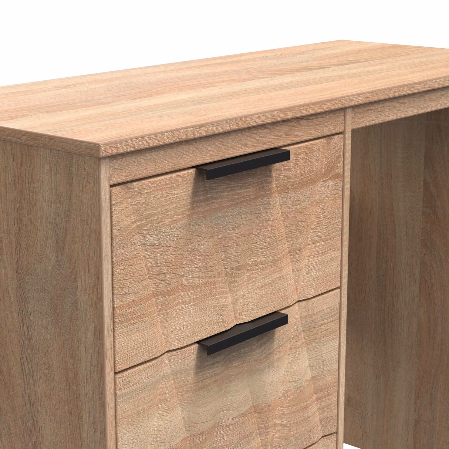 Ready Assembled 2 U Washington 3 Drawer Vanity in Light Oak – 3
