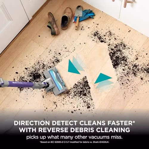Shark PowerDetect Cordless Bagless Pet Hair Vacuum Cleaner in Grey – 6