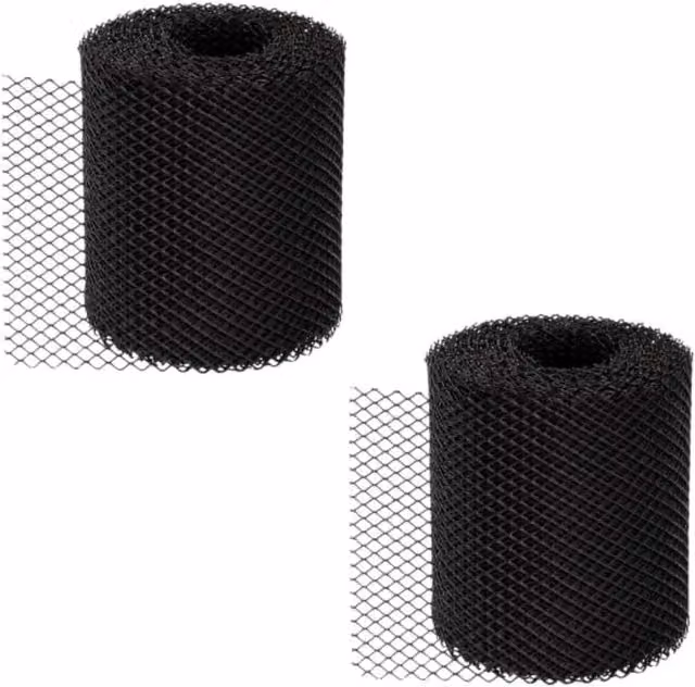 Marco Paul Black PVC Gutter Guard Mesh, 2 Pack – 1