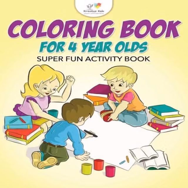 Kreative Kids Multicolour Childrens Coloring Book Paperback