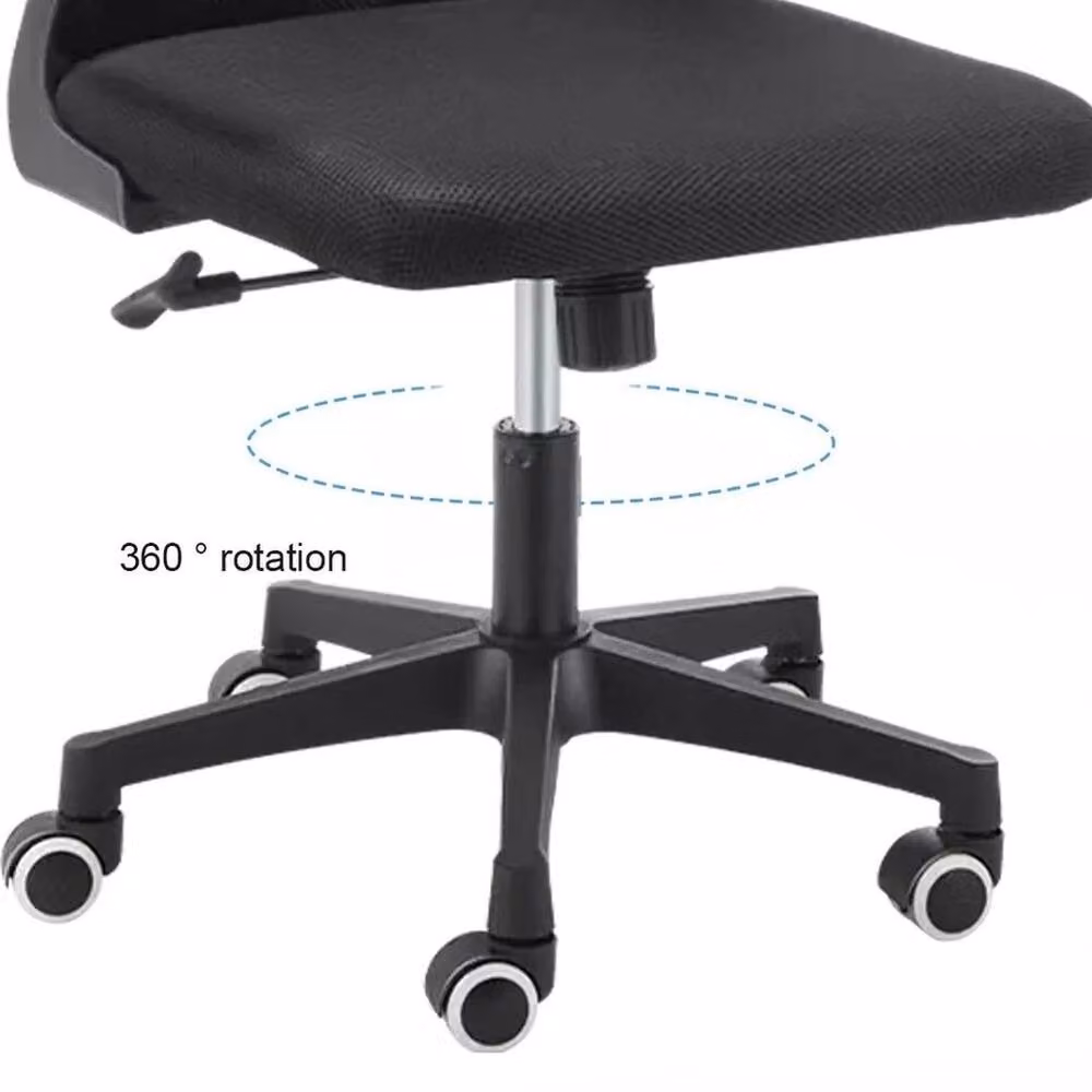 SPETLEK Ergonomic Mesh Office Chair with Headrest and Armrests in Black – 6