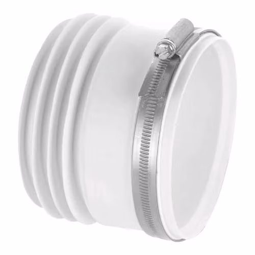 McAlpine Sleeve with Flange, White