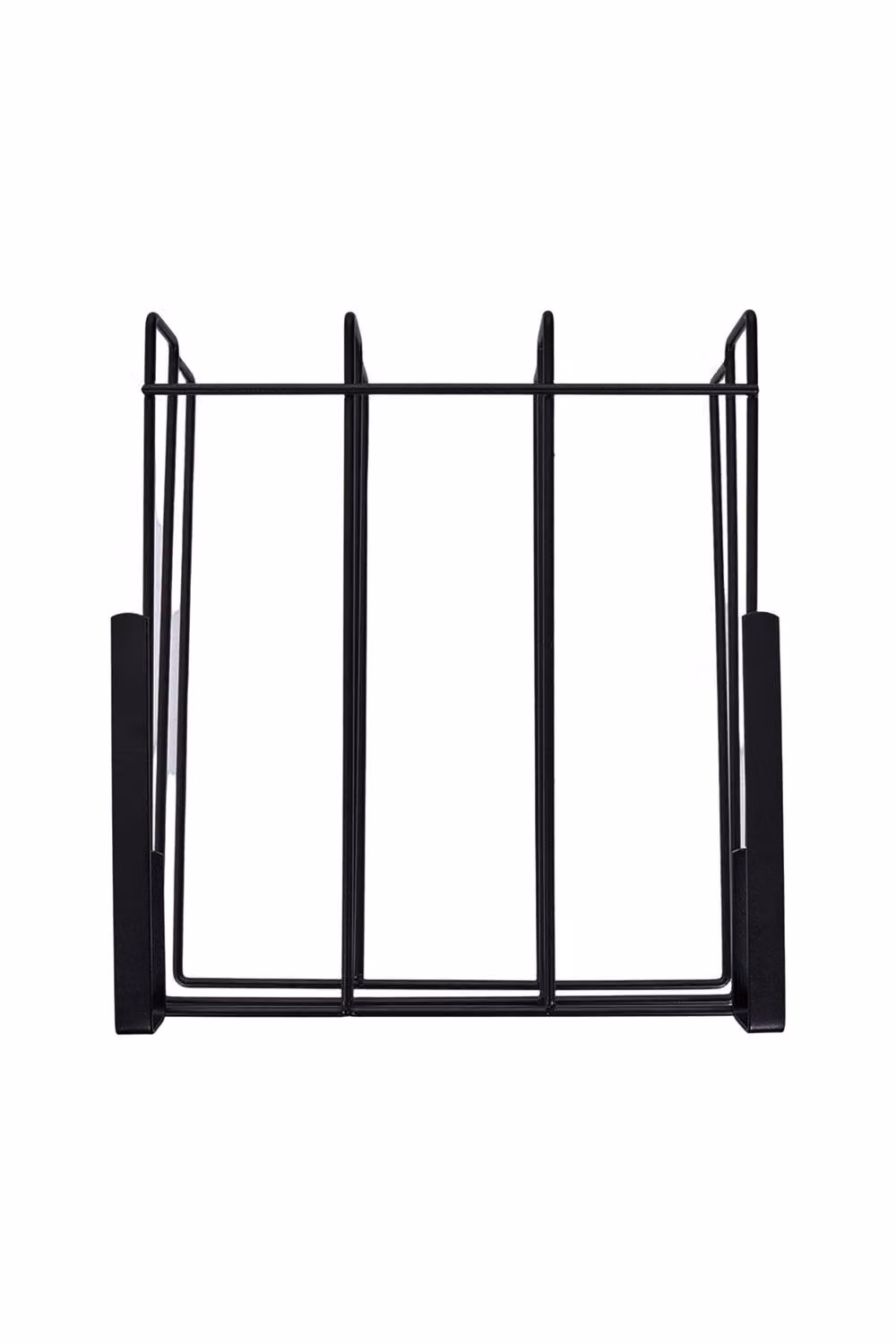 Garden Sanctuary Black Metal Hanging Under Cabinet Storage Rack and Cutting Board Holder – 2