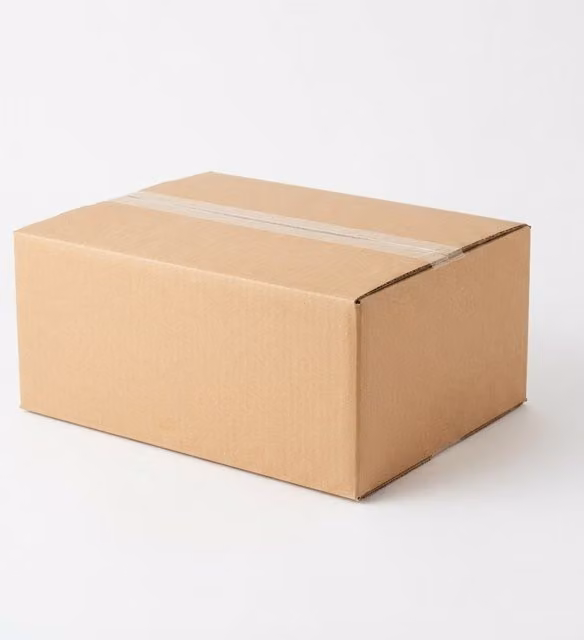 Storm Trading Group Pack of 100 Brown Corrugated Cardboard Royal Mail Small Parcel Boxes W: 35 cm, D: 25 cm, H: 16 cm