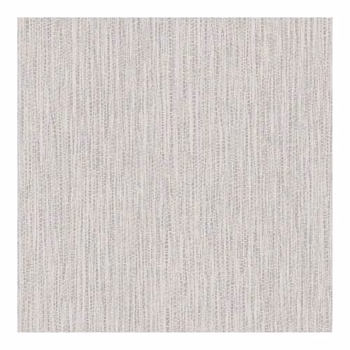 Superfresco Chunky Grasscloth Textile Wallpaper in Beige and Grey, Roll Size: 1000 cm x 52 cm