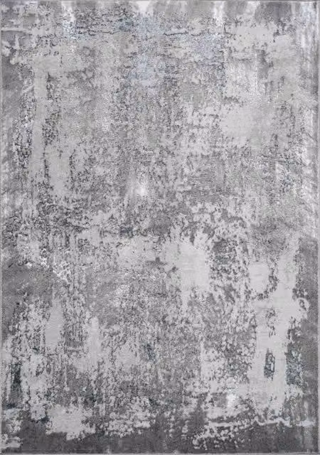 Desire Rugs Serenity Modern Abstract Grey Area Rug, W: 200 cm, D: 290 cm