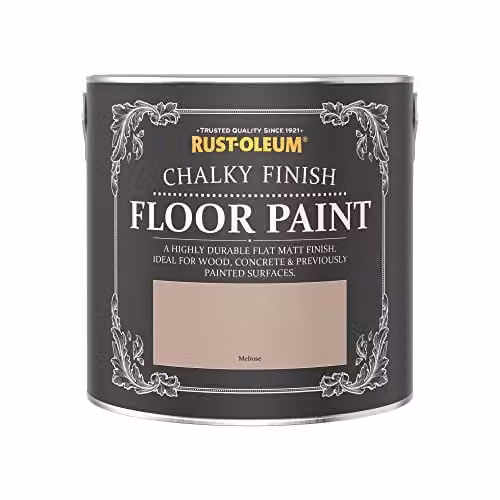 Rust-Oleum Matt Pink Water-Based Scratch-Proof Floor Paint, 2.5L – 2