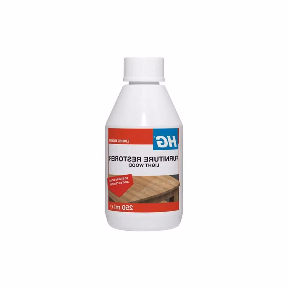 HG Living Furniture Restorer for Light Wood, 250ml, White – 2