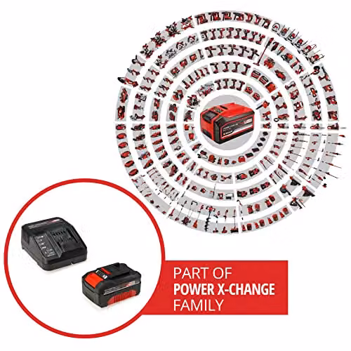 Einhell Original PXC Starter Kit 4.0 Ah in Black and Red – 2