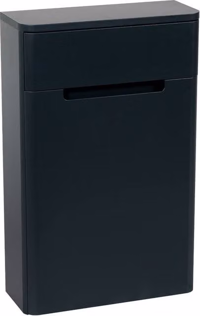 Bathroom Kingdom Monza Dark Grey Back To Wall Toilet Unit 500mm