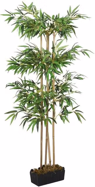 Berkfield Home Artificial Bamboo Tree, Green, Height: 80 cm – 1