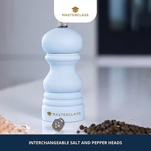 MasterClass Manual Ceramic Grinder in Blue and Silver – 3