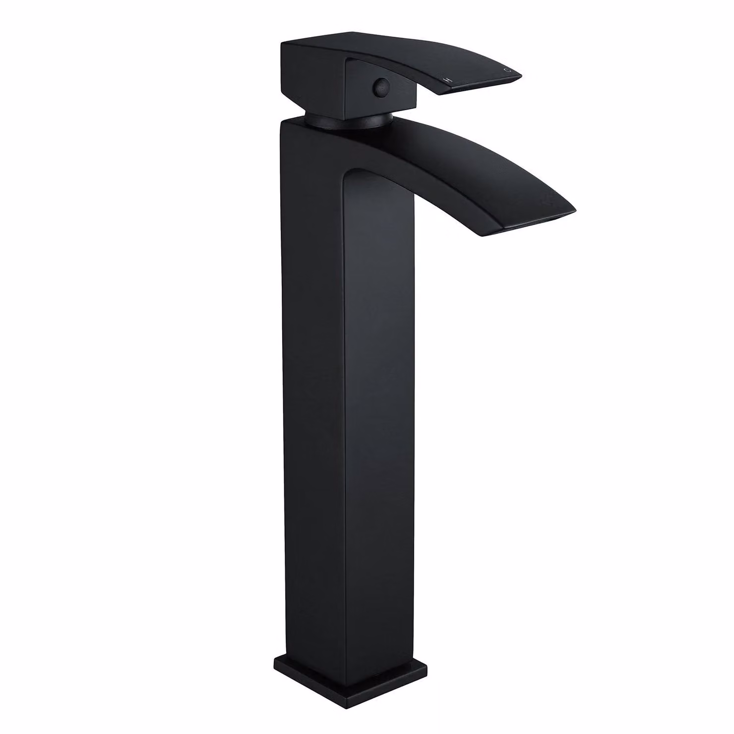 Nes Home Sierra Tall Basin Mono Mixer Tap and Pop Up Waste in Matte Black – 2
