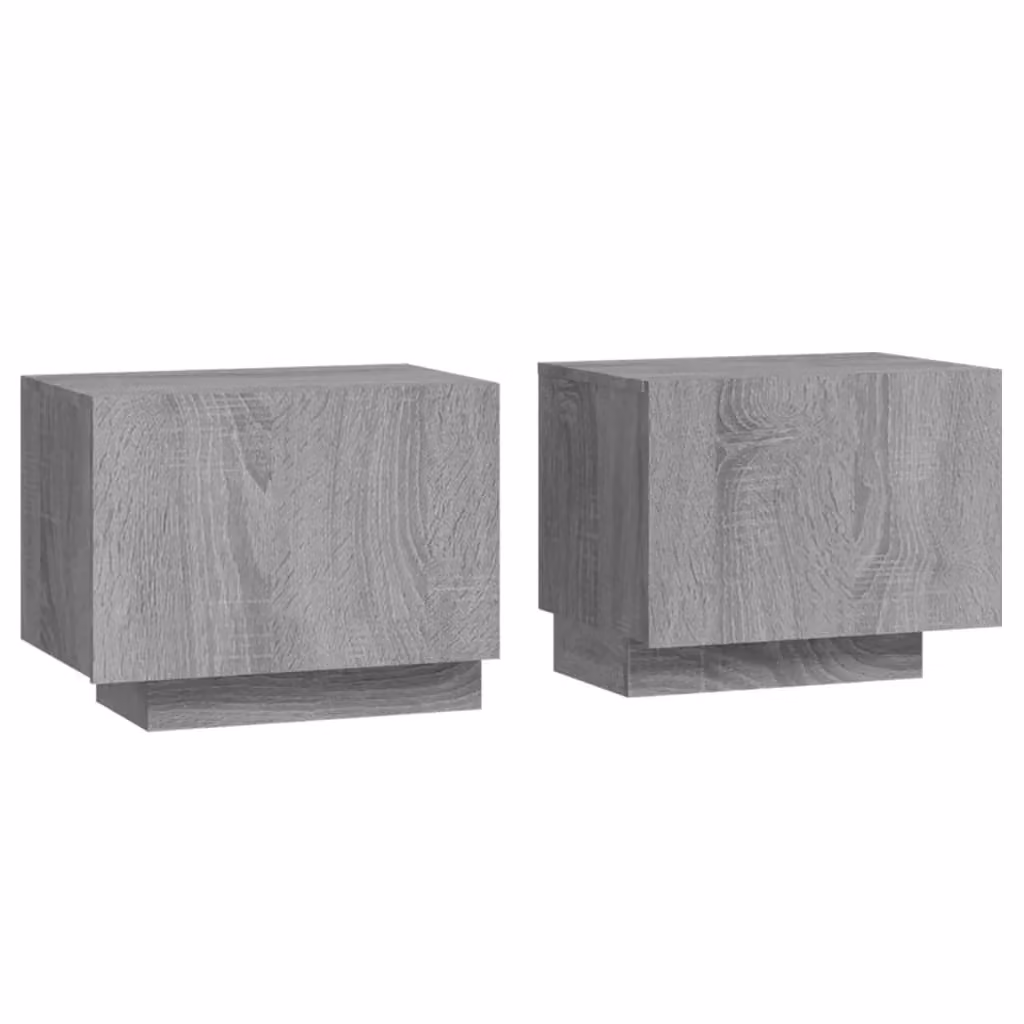 Berkfield Home Grey Sonoma Bedside Cabinet, W/D/H: 100 x 35 x 40 cm – 2