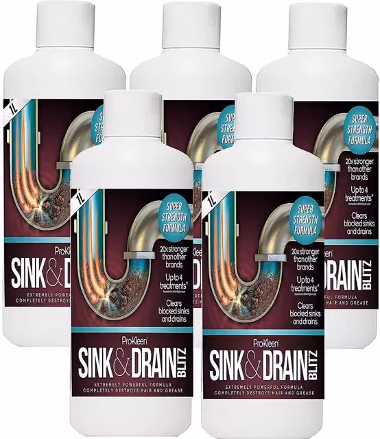 Pro-Kleen Sink and Drain Unblocker, White