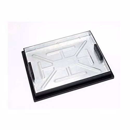 Clark-Drain T11G3 Recessed Manhole Cover and Frame with Rubber Gasket, W/D/H: 600 x 450 x 46 mm