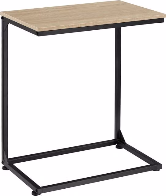 Tectake Cardiff Industrial Bedside Table in Oak Sonoma and Brown Wood