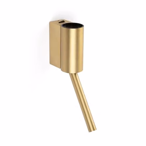 Netlighting Dante Adjustable LED Reading Wall Light in Gold/Brass with Warm White 2700K Light – 1