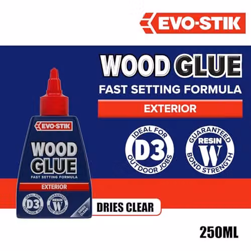 Bostik Transparent Rapid Setting Dispersion Wood Glue, 145 ml – 2