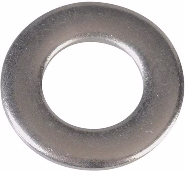 Forgefix DIN125 A2 Stainless Steel Flat Washers, Bright Silver