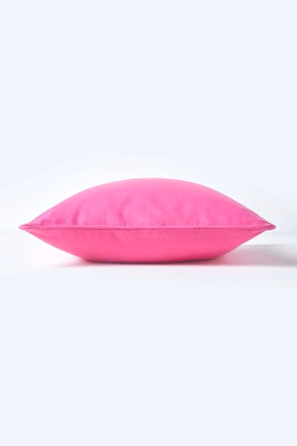 Homescapes Plain Cotton Rectangular Cushion Cover in Pink, W: 50 cm, H: 30 cm – 2