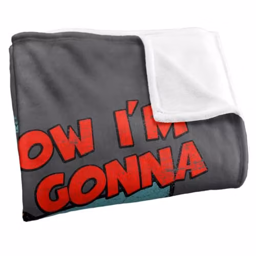 Courage The Cowardly Dog Silky Touch Super Soft Fleece Throw Blanket, Multicolour, W/D/H: 91 x 147 cm – 2