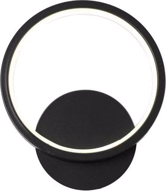 Kelvenix Modern Chic LED Ring Ceiling Light, Black – 1