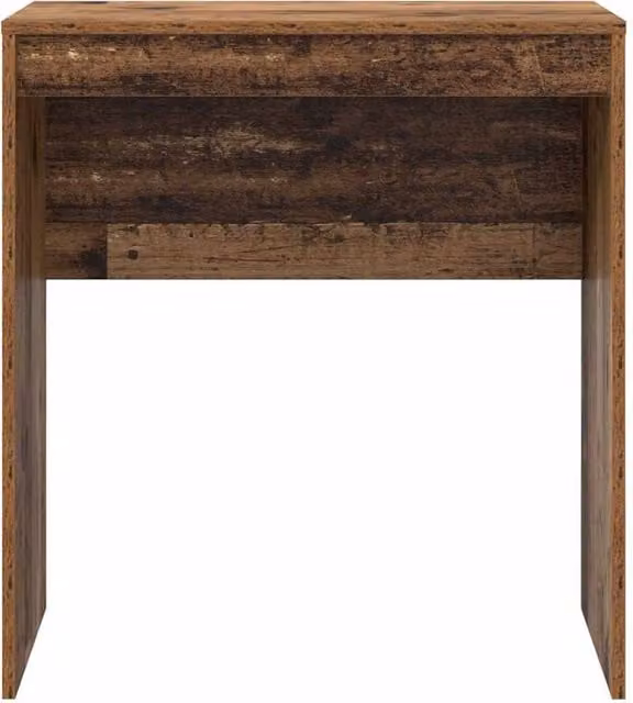 Berkfield Home Rustic Writing Desk in Brown with Small Storage