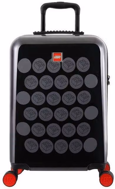 Lego ColourBox Brick Dots 40L Cabin Suitcase in Black and Grey – 1
