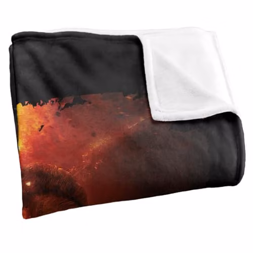 Warner Bros. The Lord Of The Rings You Shall Not Pass Super Soft Fleece Throw Blanket, Multicolour, W/D/H: 91 x 147 cm – 2