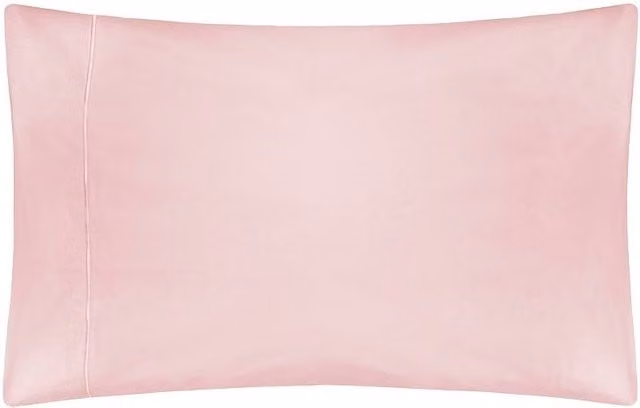 Belledorm Egyptian Cotton 400 Thread Count Housewife Pillowcase in Pink, W/D/H: 51 x 51 x 1 cm