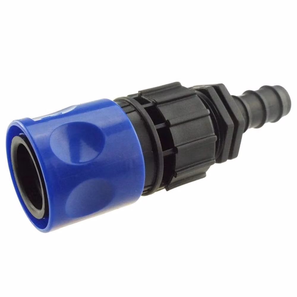 SPETLEK Automatic Garden Irrigation Hose Quick Coupling Connector, Blue – 2