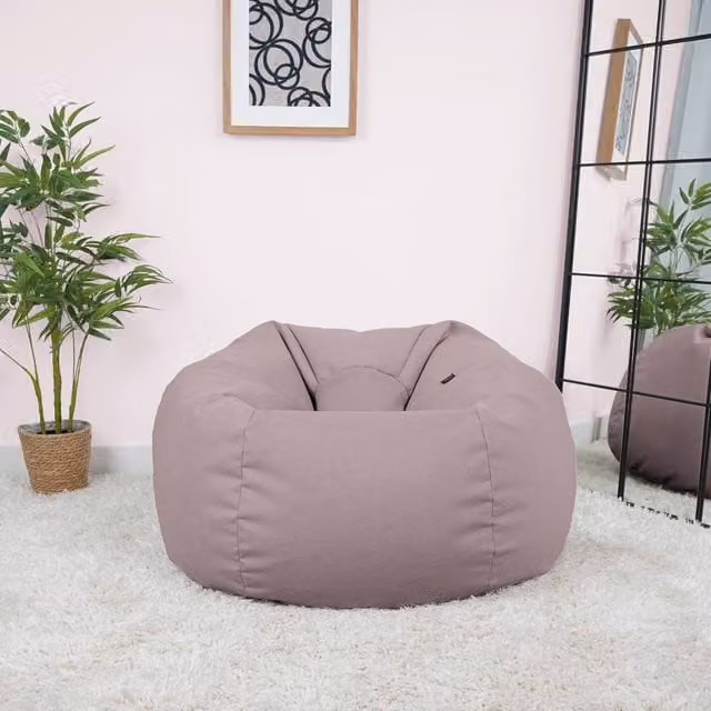 rucomfy Veneto Classic Bean Bag for Adults in Purple