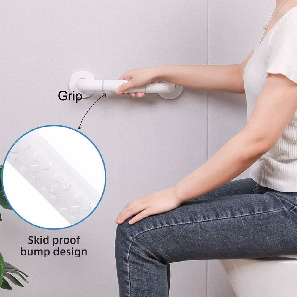 NESTLUNE White Stainless Steel Shower Safety Support Hand Rail, 40 cm – 3