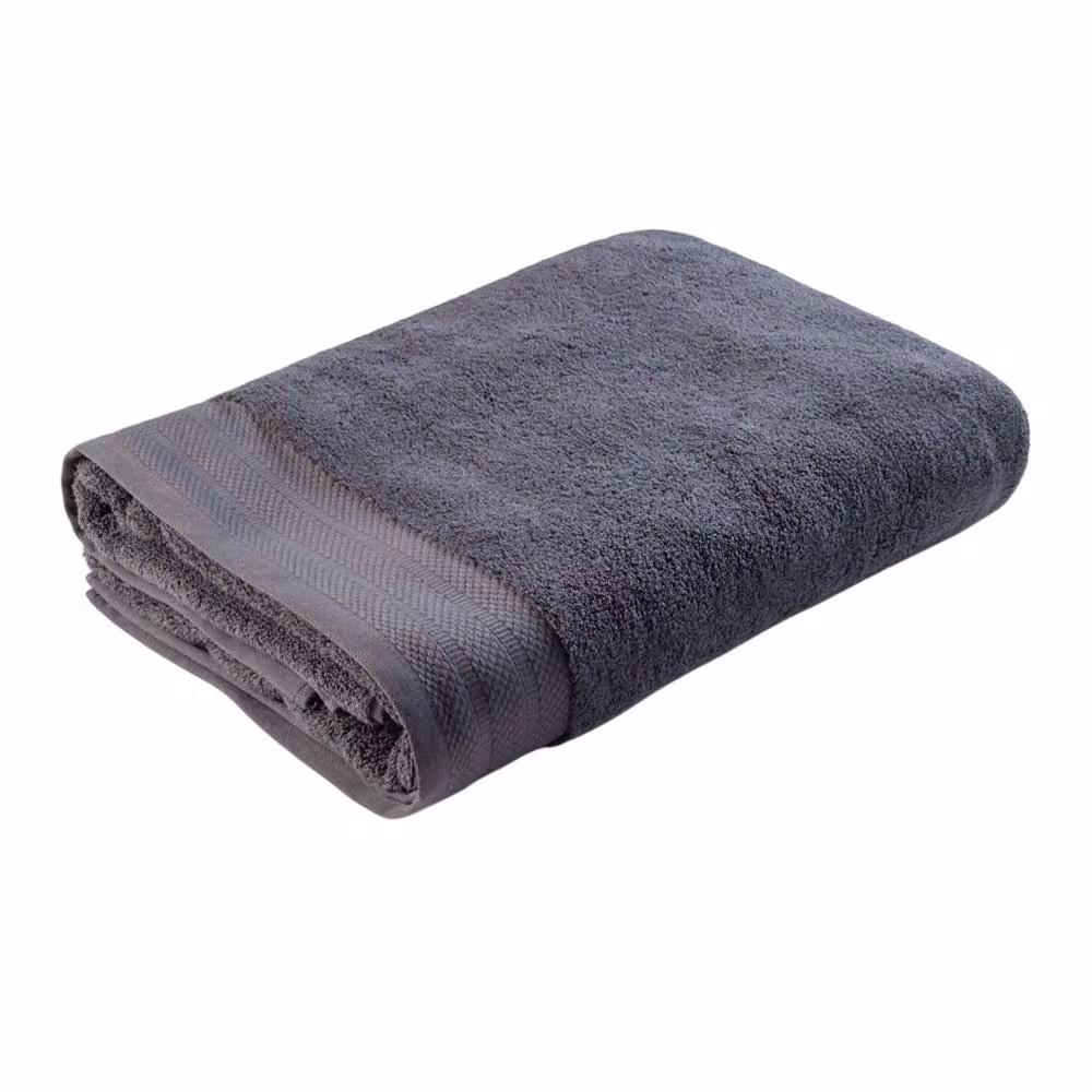 ARTG Deluxe Cotton Beach Towel in Anthracite Grey, W: 180 cm x H: 70 cm – 2