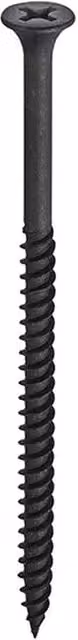 Unifix Black Bugle Head Drywall Screws, 200 Pack, 4.8 x 100 mm