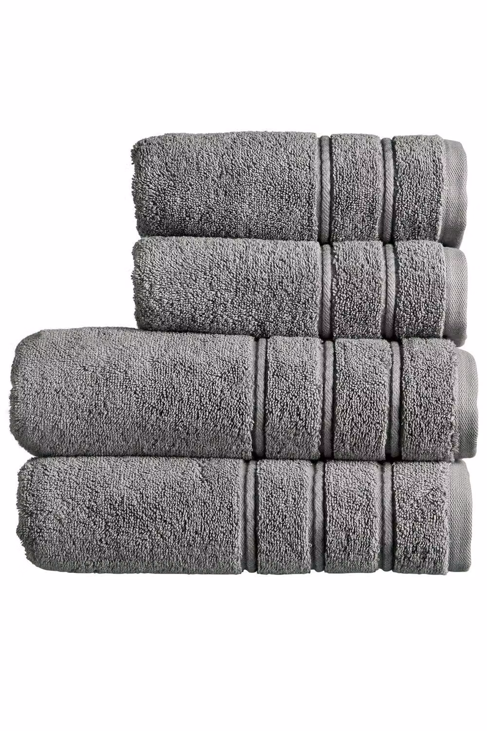 Christy Antalya Premium Turkish Cotton Bath Sheet in Grey – 4