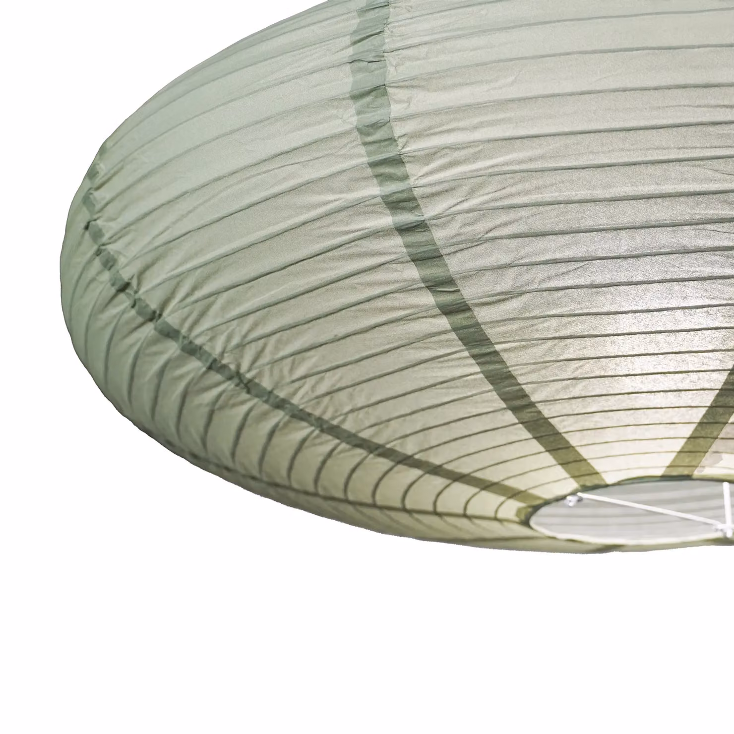 Nordlux Villo Retro Paper Lampion Lamp Shade, Green, Diameter: 60 cm – 2