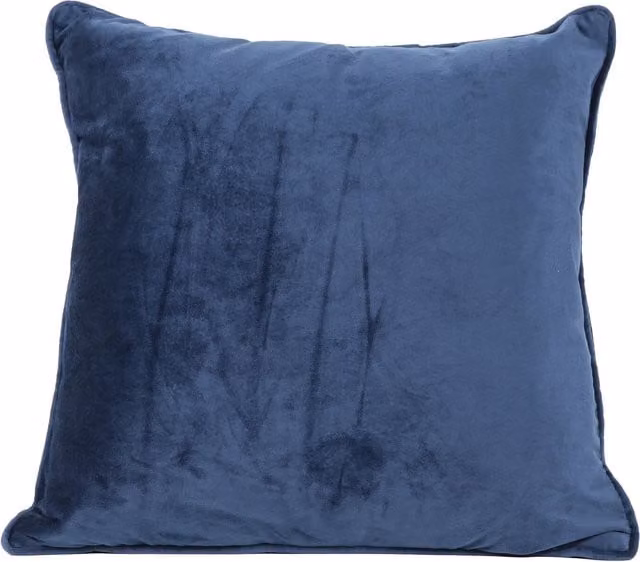 Divante Blue Velvet Square Cushion