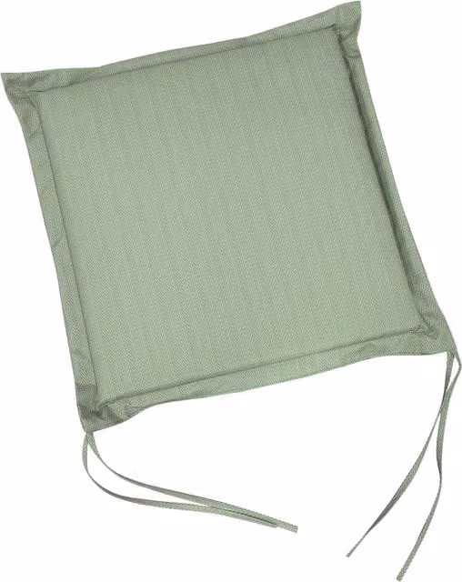Outdoor Essentials Square Seat Pad in Green