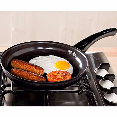 mysmartbuy Non-Stick Ceramic Frying Pan, Black, Diameter: 23 cm – 2