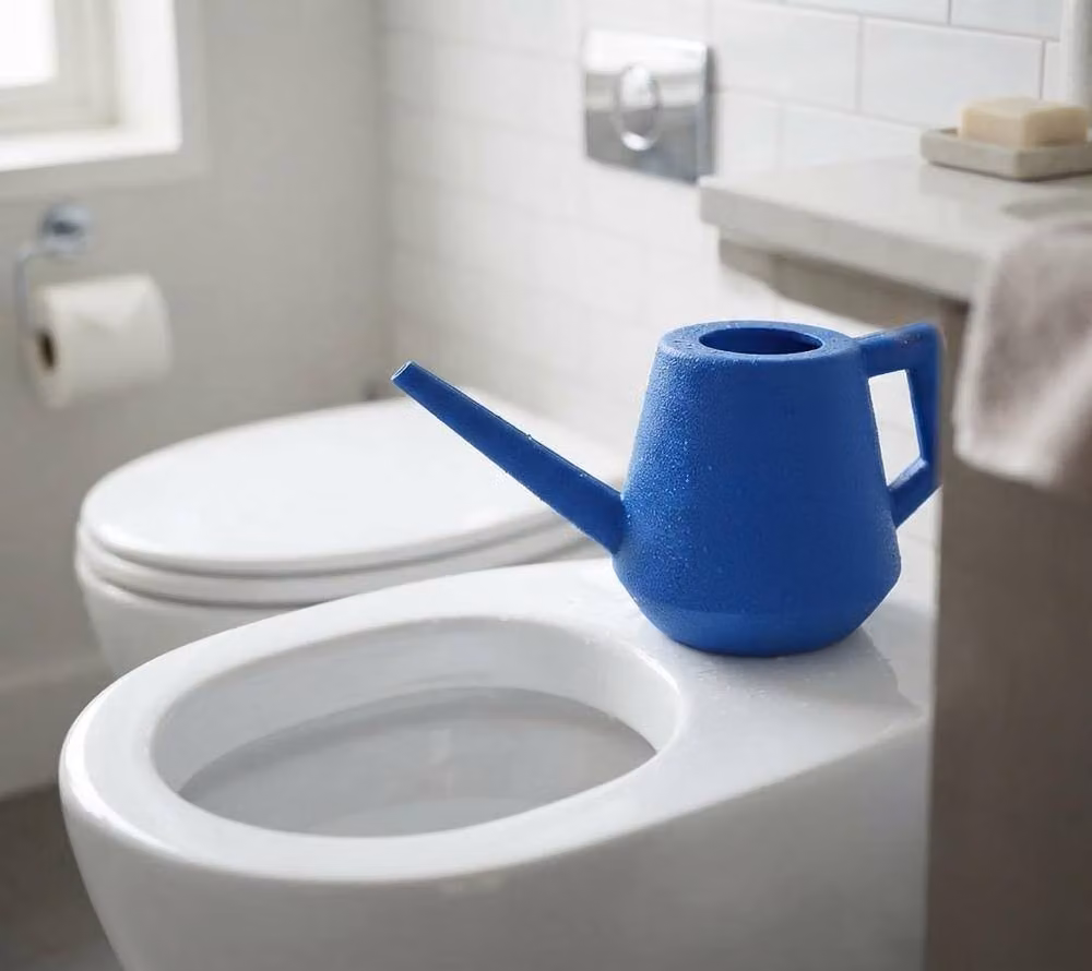 BARGAINS-GALORE Set of 2 Multicolour Plastic Watering Jugs and Cleaning Pots – 2