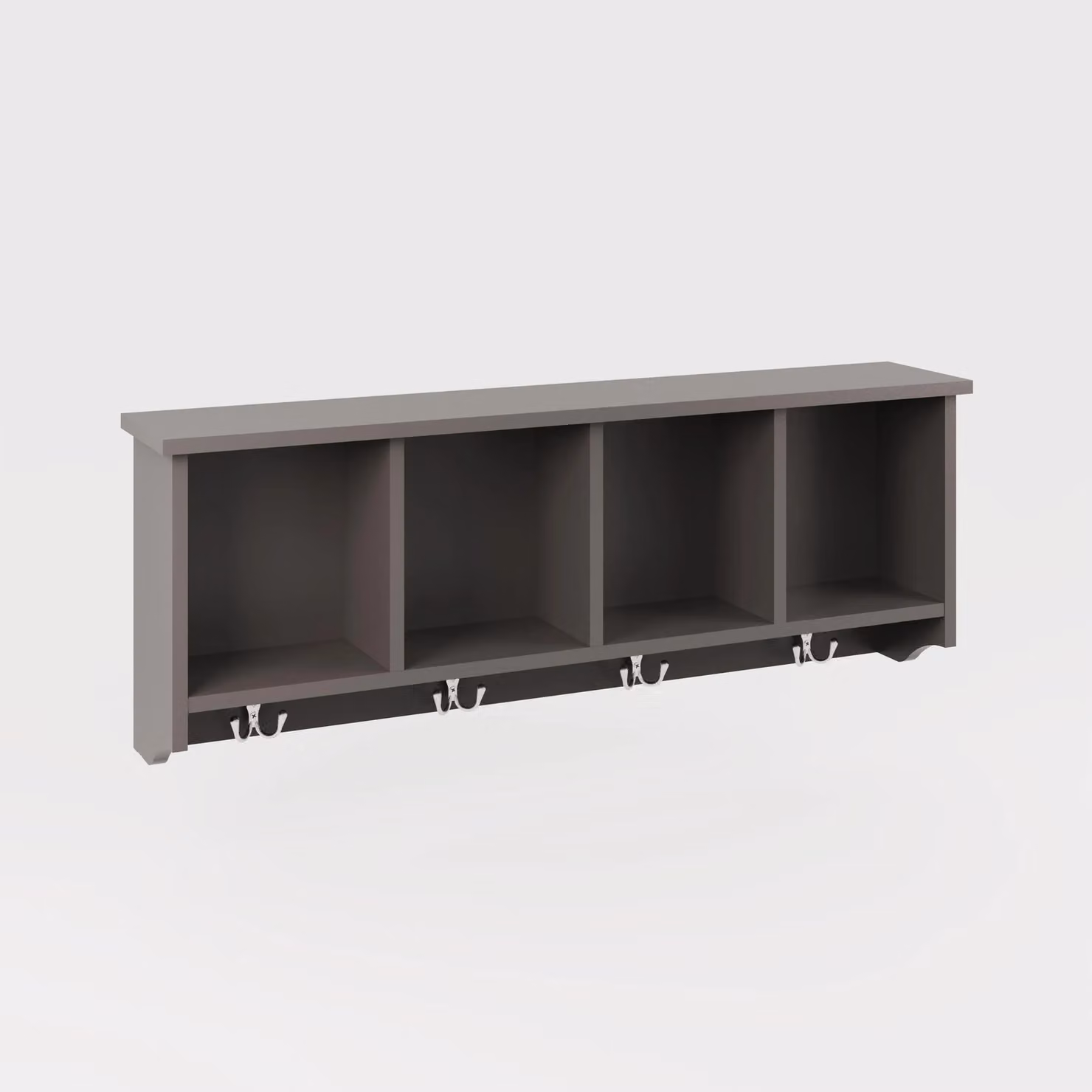 GFW Kempton Wall Rack in Grey – 3