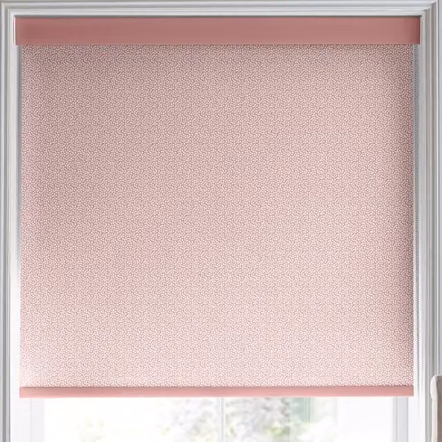 Laura Ashley Sycamore Made to Measure Roller Blind in Blush Pink