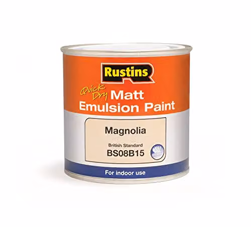 Rustins Matt Water Based Dispersion Emulsion Paint, Beige, 250ml