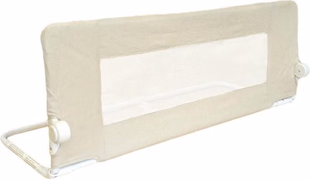 Safetots Foldable Bed Rail in Denim Natural, W: 140 cm, H: 60 cm