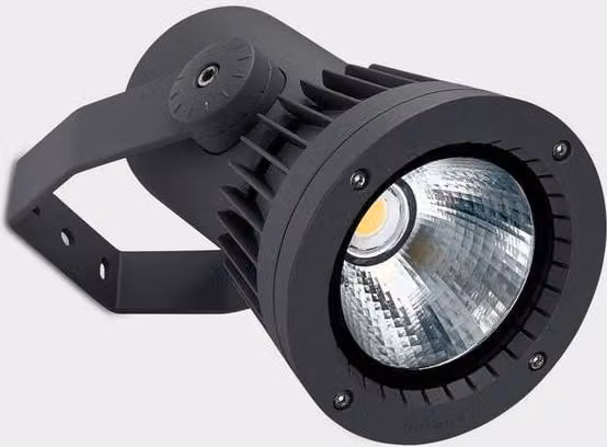 Netlighting Hubble 18cm Outdoor LED Display Light, Urban Grey, 33W, 3000K, IP65